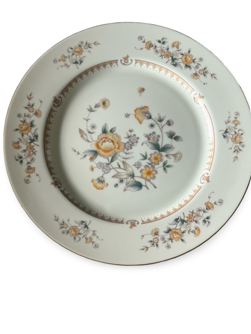 Mikasa "Peony Rose" (Pattern M2003) Fine China Dinner Plate 10.5”
